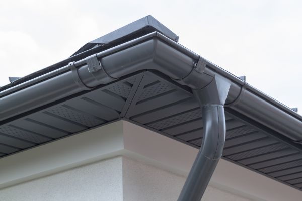 Gutter Hole Repair in Webster