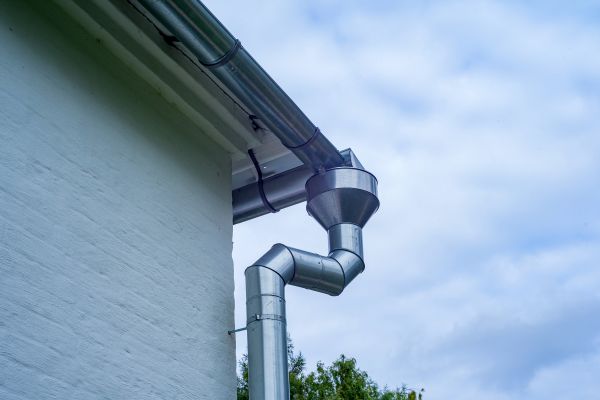 Cost of Metal Downspout Replacement in Webster