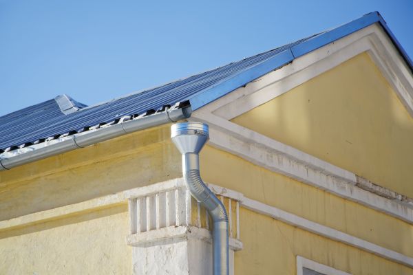Cost of Steel Downspout Installation in Webster