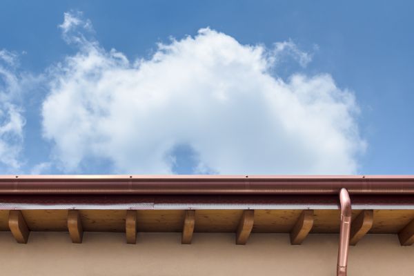 Cost of Copper Gutter Installation in Webster
