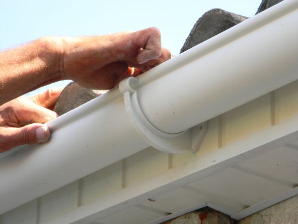 Cost of Plastic Gutter Repair in Webster